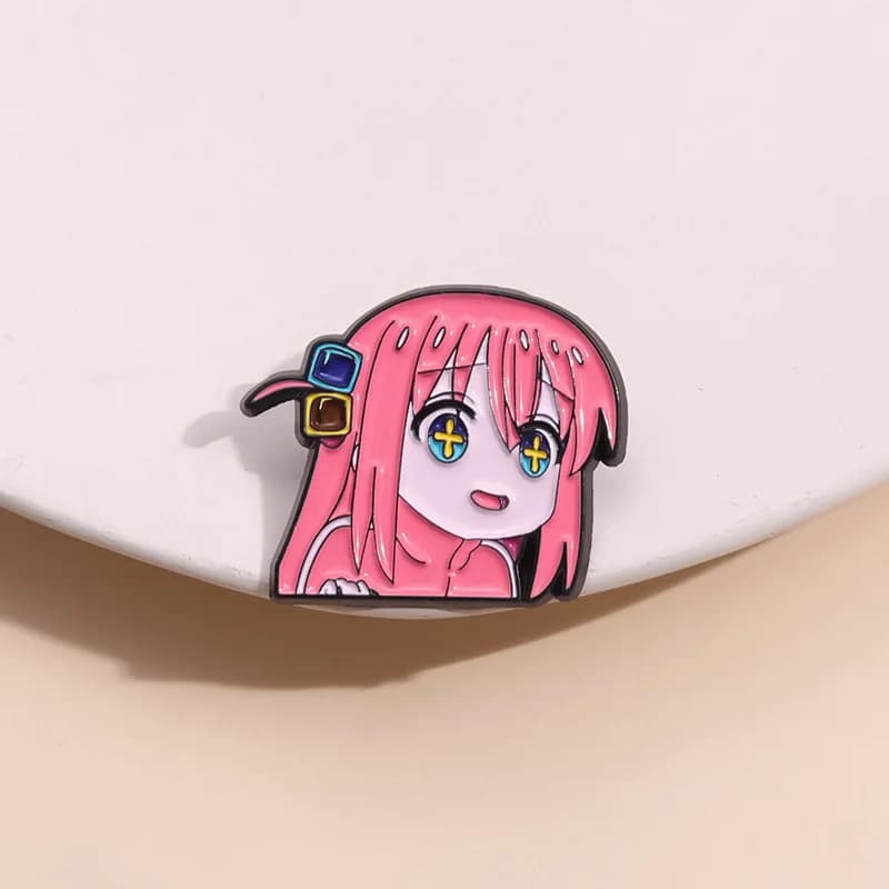 BOCCHI THE ROCK ! Broches de cosplay d'anime, épingles de personnages mignons, badges pour vêtements