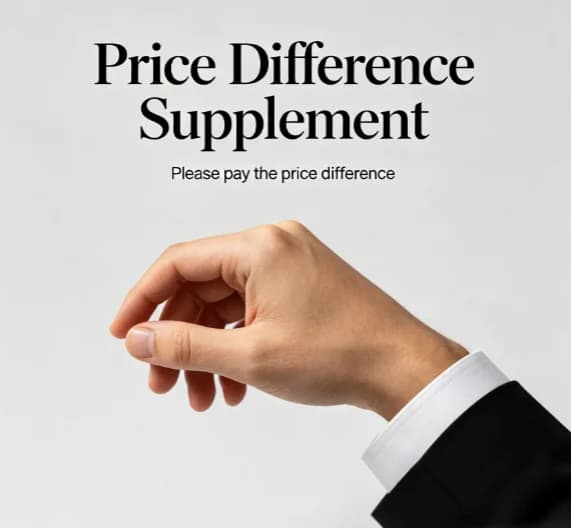 Lien de complément pour frais de port supplémentaires et différence de prix, ne pas acheter seul, un