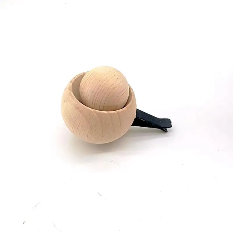 Diffuseur d'huiles essentielles pour voiture et maison, en bois, Mini diffuseur de parfum naturel mi