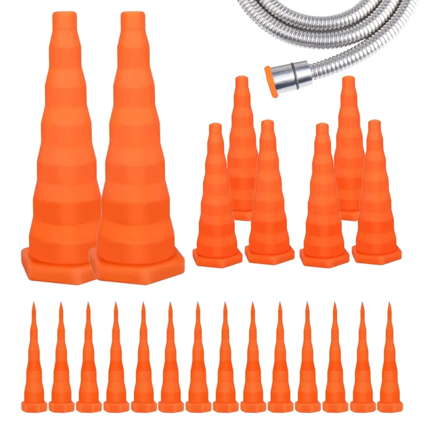 Bouchons hydrauliques en silicone résistants à l'huile, flexibles et remplaçables, pour machines d'i