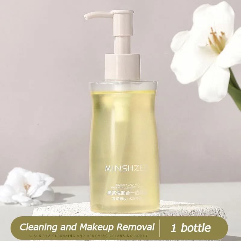 Nettoyant visage, huile nettoyante, démaquillant doux, eau nettoyante non irritante, contrôle du séb