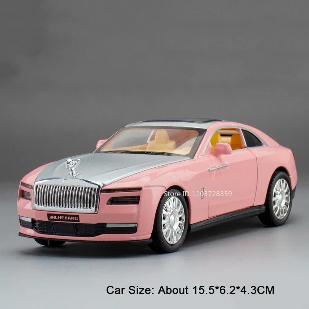 1:32 Rolls-royce Mansory Wraith jouet modèle voitures alliage moulé sous pression Spectre véhicules 