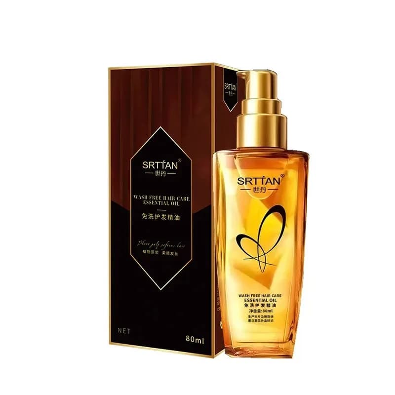 Huile essentielle nourrissante pour les cheveux, capable d'augmenter la brillance et de réparer les 