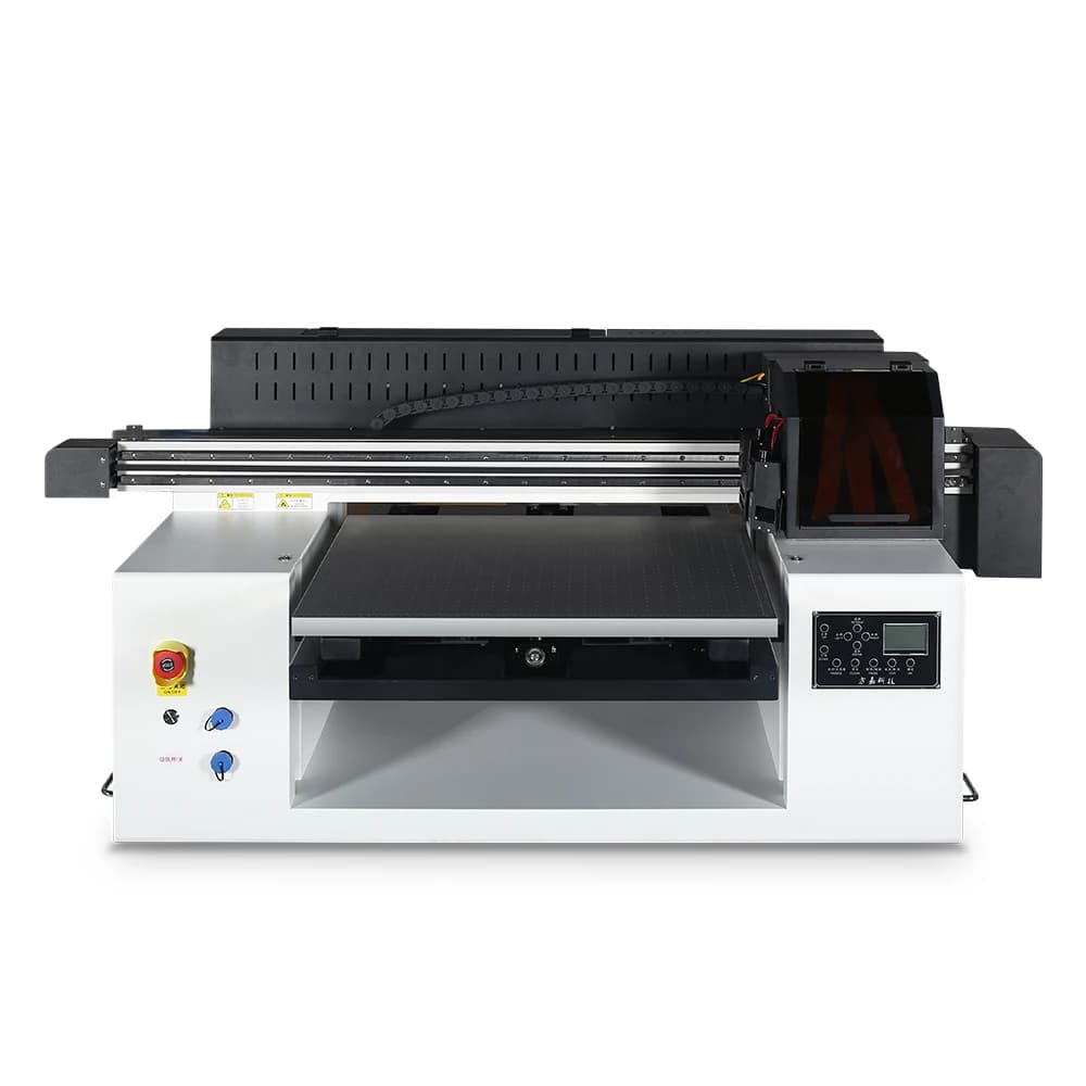 Imprimante UV à plat 6060, équipement d'impression rouleau à plat pour articles promotionnels, décor
