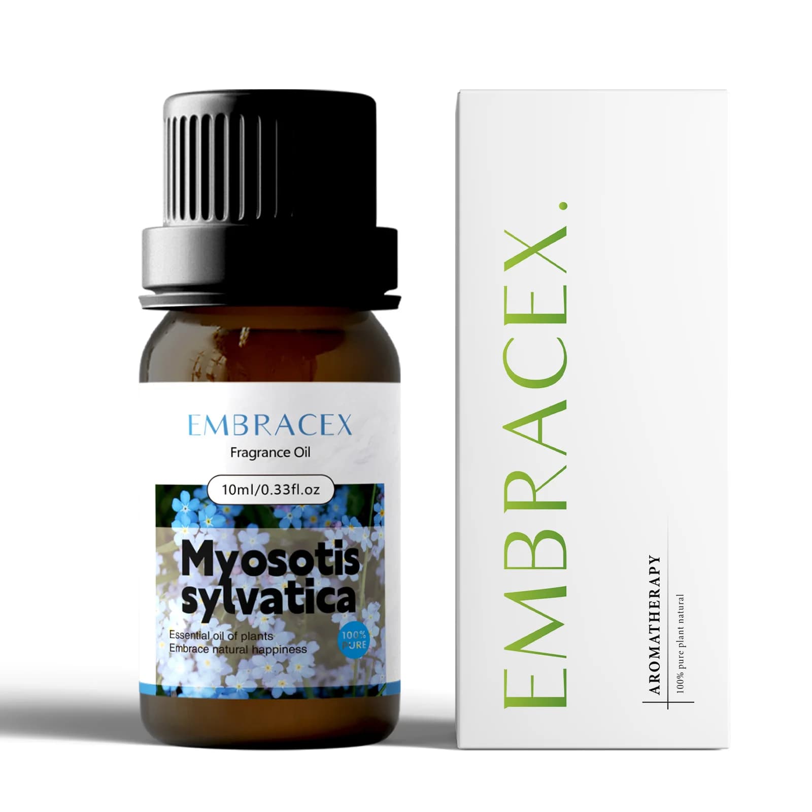 Huile Essentielle de Myosotis Sylvatica 10ml, Huiles Essentielles Parfumées aux Fleurs, Voyage, Fabr