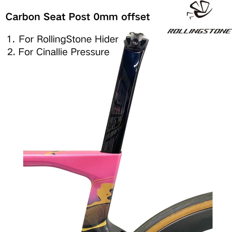 Tige de selle de vélo pierre roulante HIDER tige de selle de vélo pour vélo Cinelli pression 0MM OFF