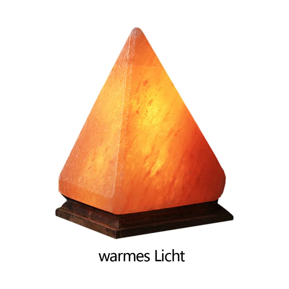 Lampe à sel de l'himalaya LED veilleuse avec Base lampe en cristal de roche de sel lampe d'ambiance 