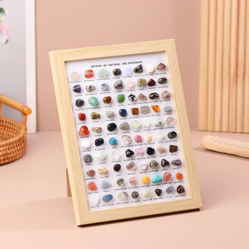 Merveilleux mélange de 80 minéraux : parfait pour offrir ou combiner la décoration de la maison