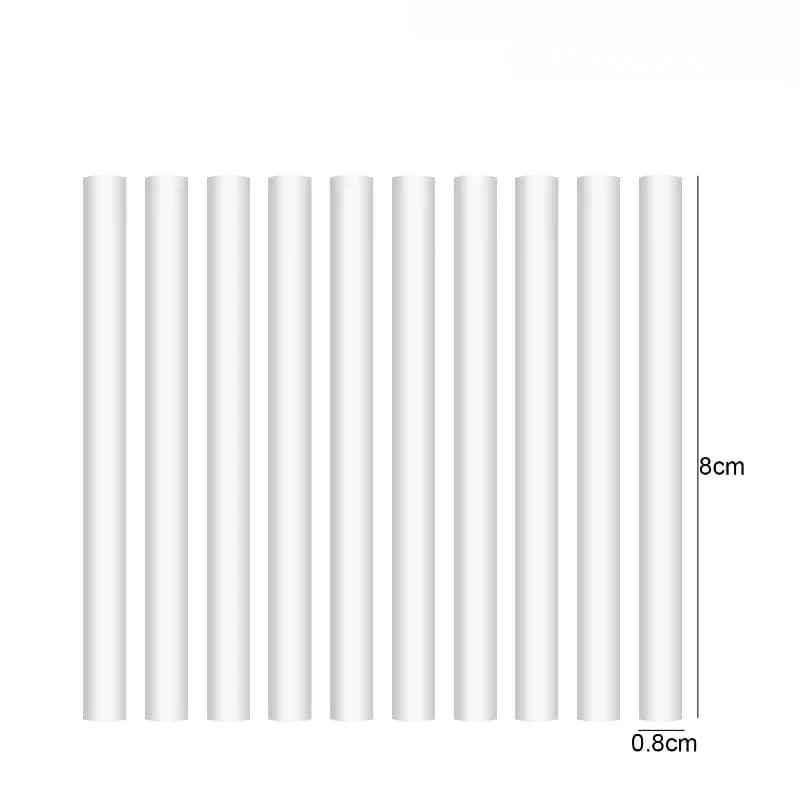 Recharge de filtre pour humidificateur, Mini mèches de diffuseur d'air, bâtons de filtre en coton, m