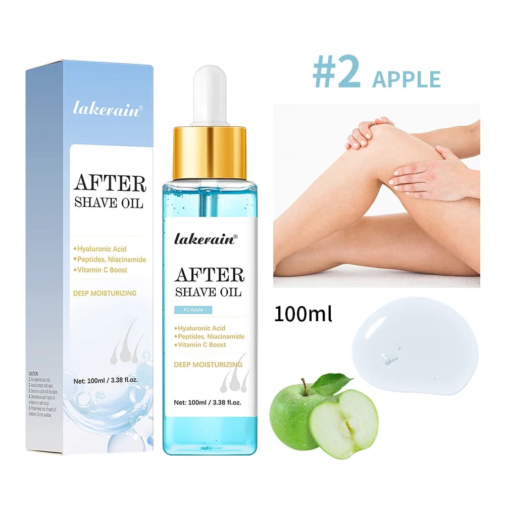 Huile de fraise après-rasage pour femmes, pour une peau lisse, hydrate, service doux, huile de rasag