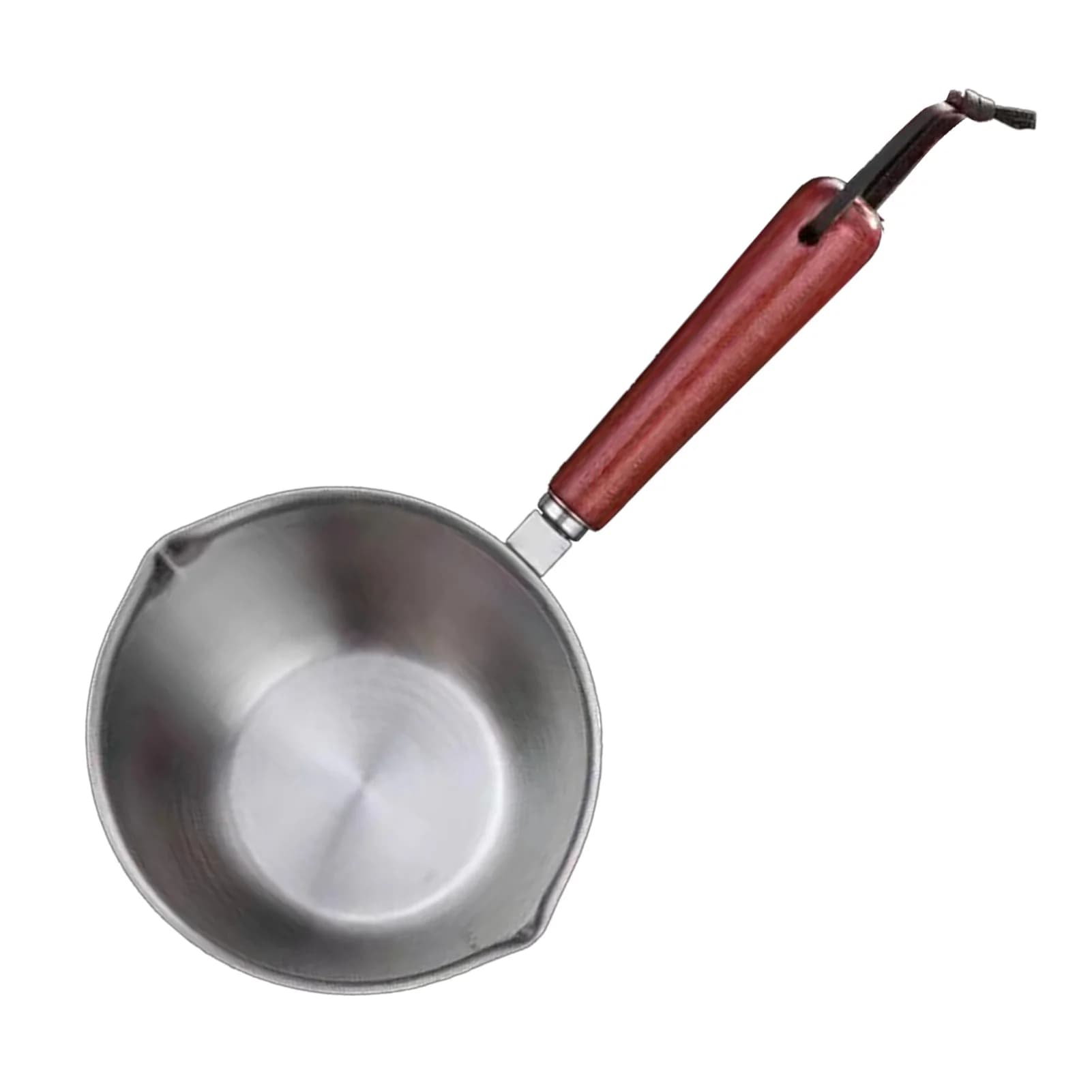 Mini chauffe-lait en acier inoxydable 304, 200ml, poignée coordonnante, antirouille, mini pot d'huil