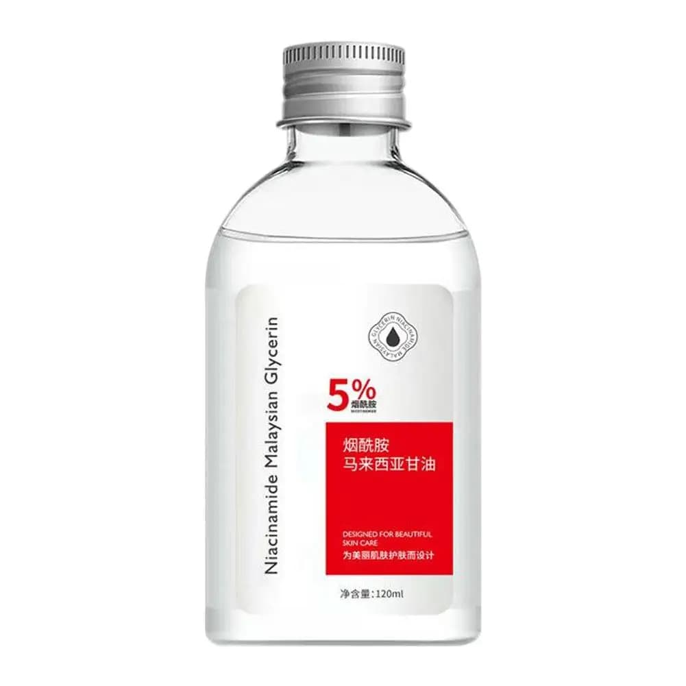 Huile Visage Hydratante et Éclaircissante à la Vitamine E et Glycérine de Malaisie – Améliore la Tei