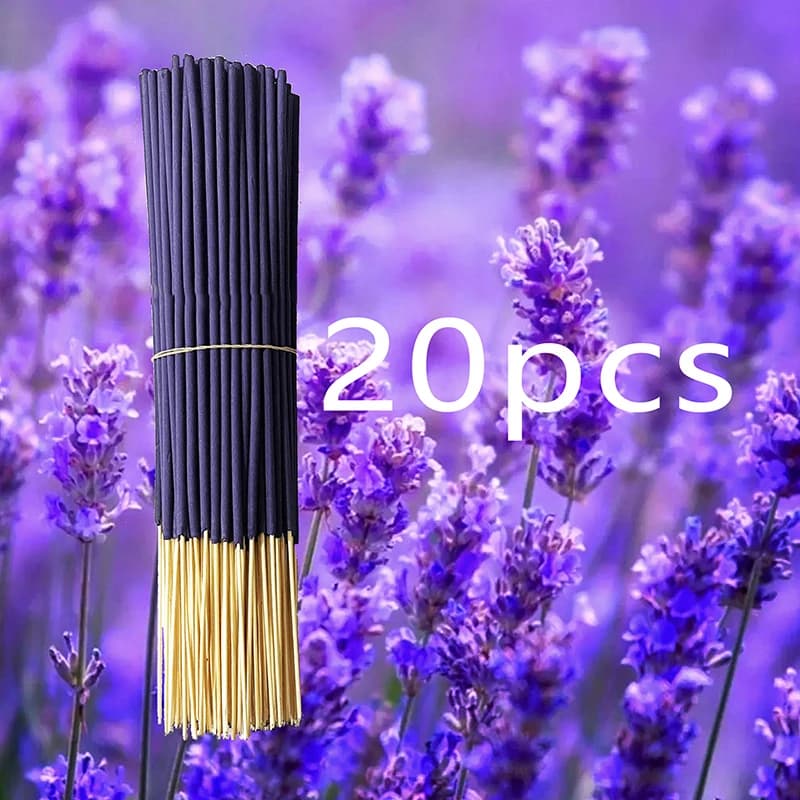 Nouveaux bâtonnets d'aromathérapie à la lavande en bois de 8,66 pouces, décoration d'intérieur, ambi