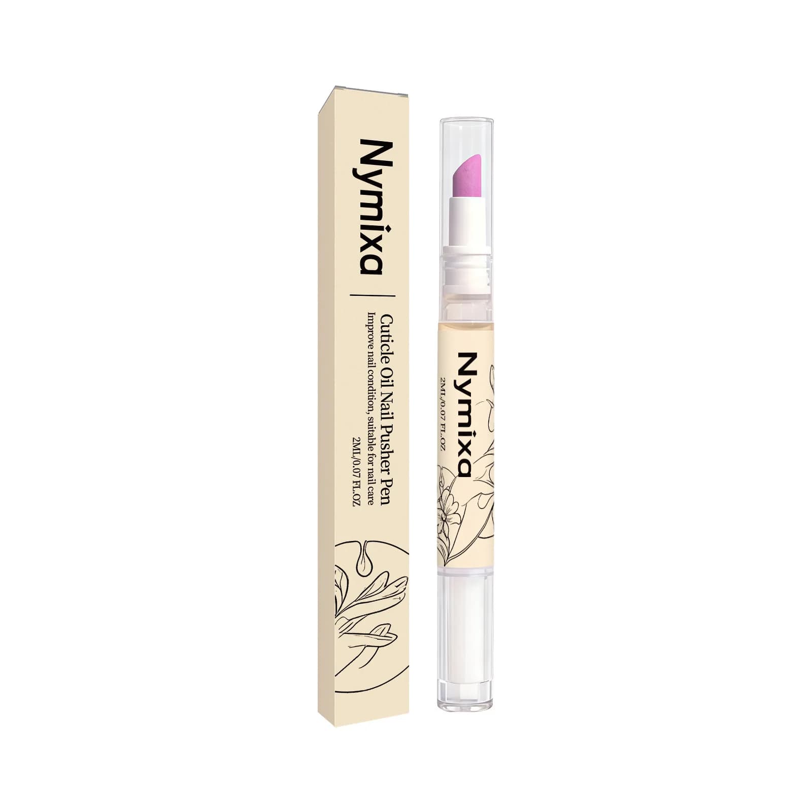 Stylo Huile pour Ongles à la Kératine – Hydratation Quotidienne, Surface Brillante et Douce, Entreti