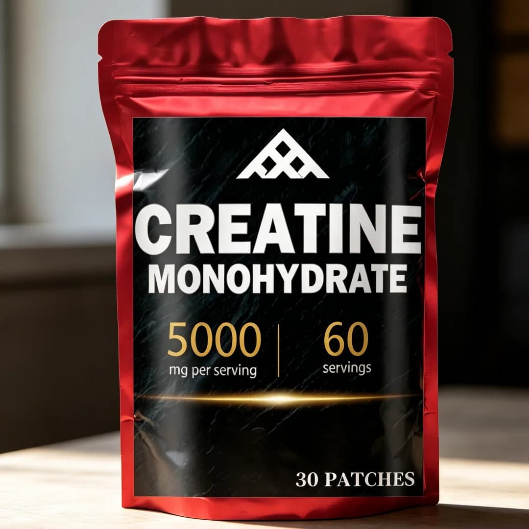 Patchs de créatine monohydrate en promotion - Développement musculaire, performance athlétique, endu