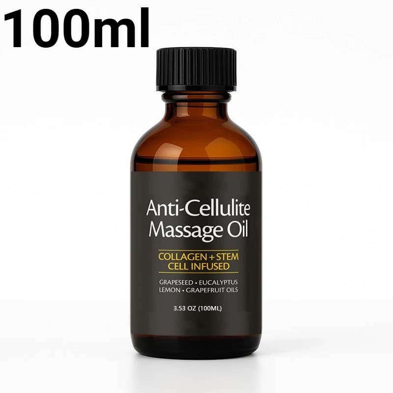 Huile de massage corporel anti-cellulite 240/100ml, aromathérapie naturelle, huile essentielle relax