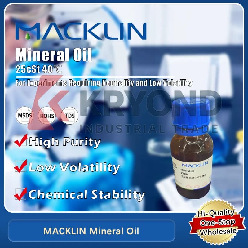 Huile minérale MACKLIN pour laboratoire et usage industriel, huile minérale de haute pureté, produit