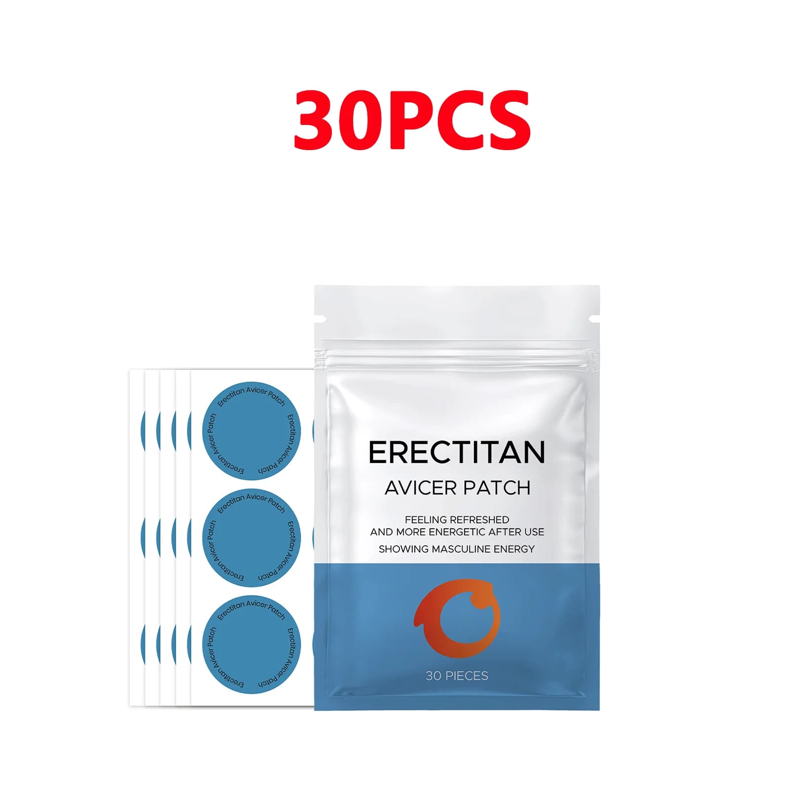 Patch de santé pour hommes, patchs de soutien pour amélioration masculine, supplément naturel à base