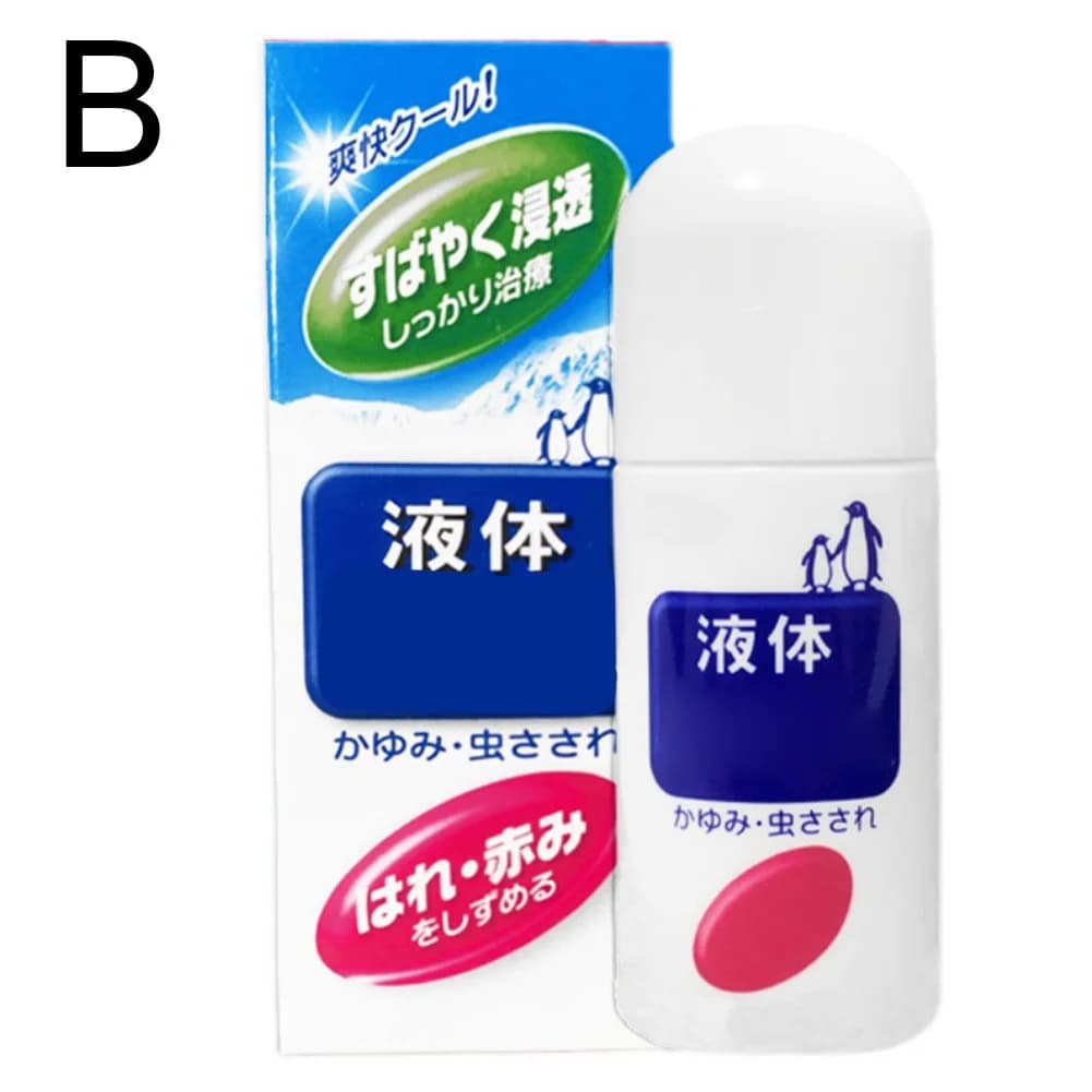 Répulsif anti-moustiques liquide Anti-démangeaison à rouler, applicateur de soulagement facile, sans