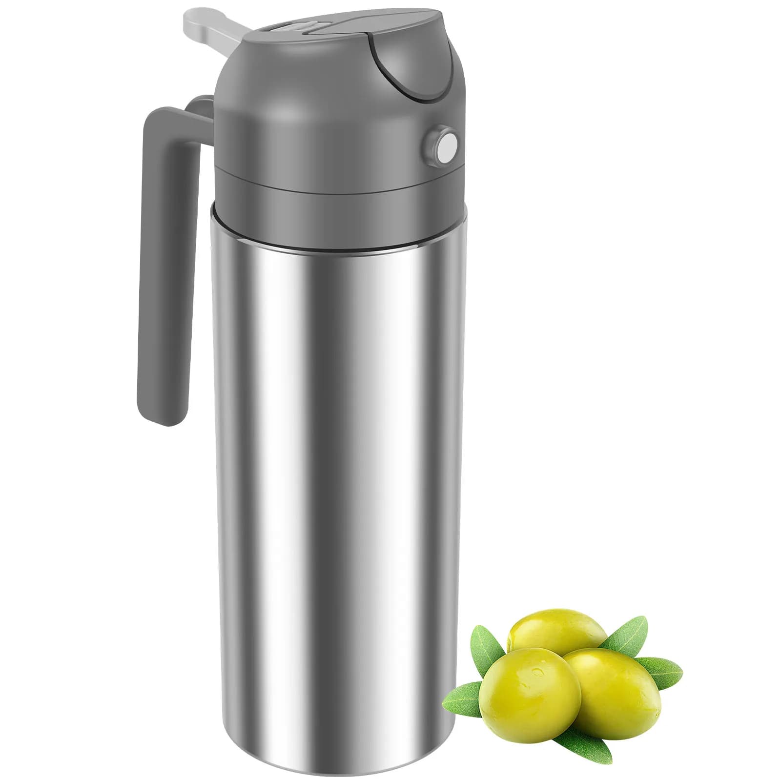 Bouteille de pulvérisation d'huile 304 en acier inoxydable BBQ cuisson pulvérisateur d'huile d'olive
