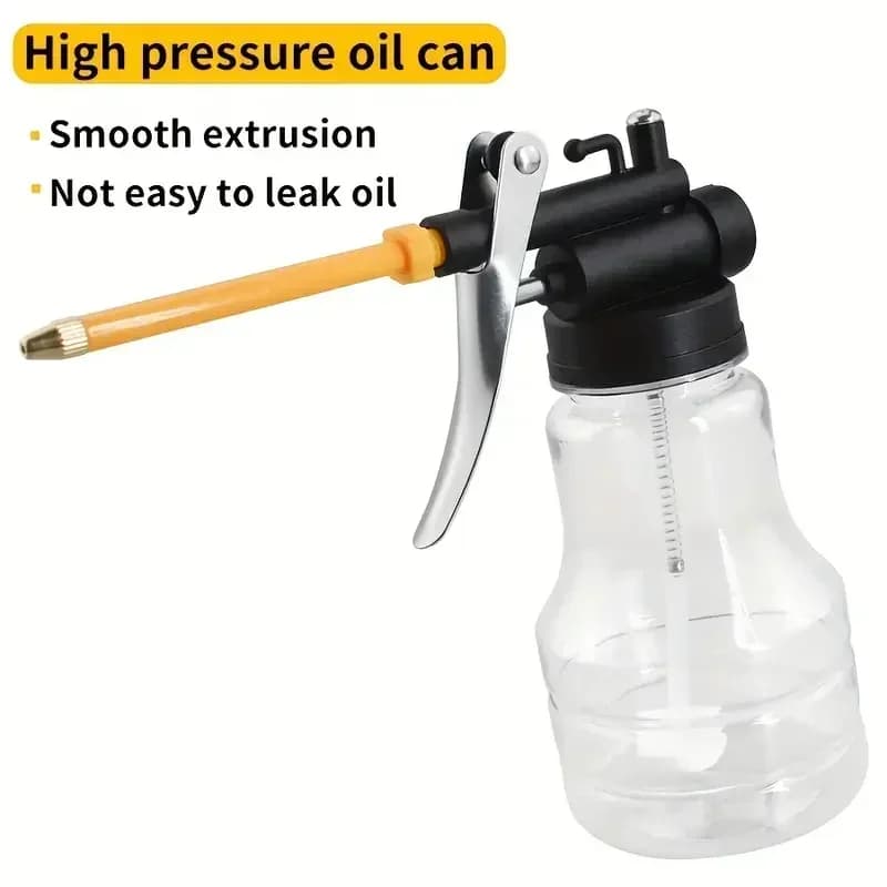 Nouveau 250ml Transparent huile peut huileur huile de lubrification en plastique Machine pompe haute