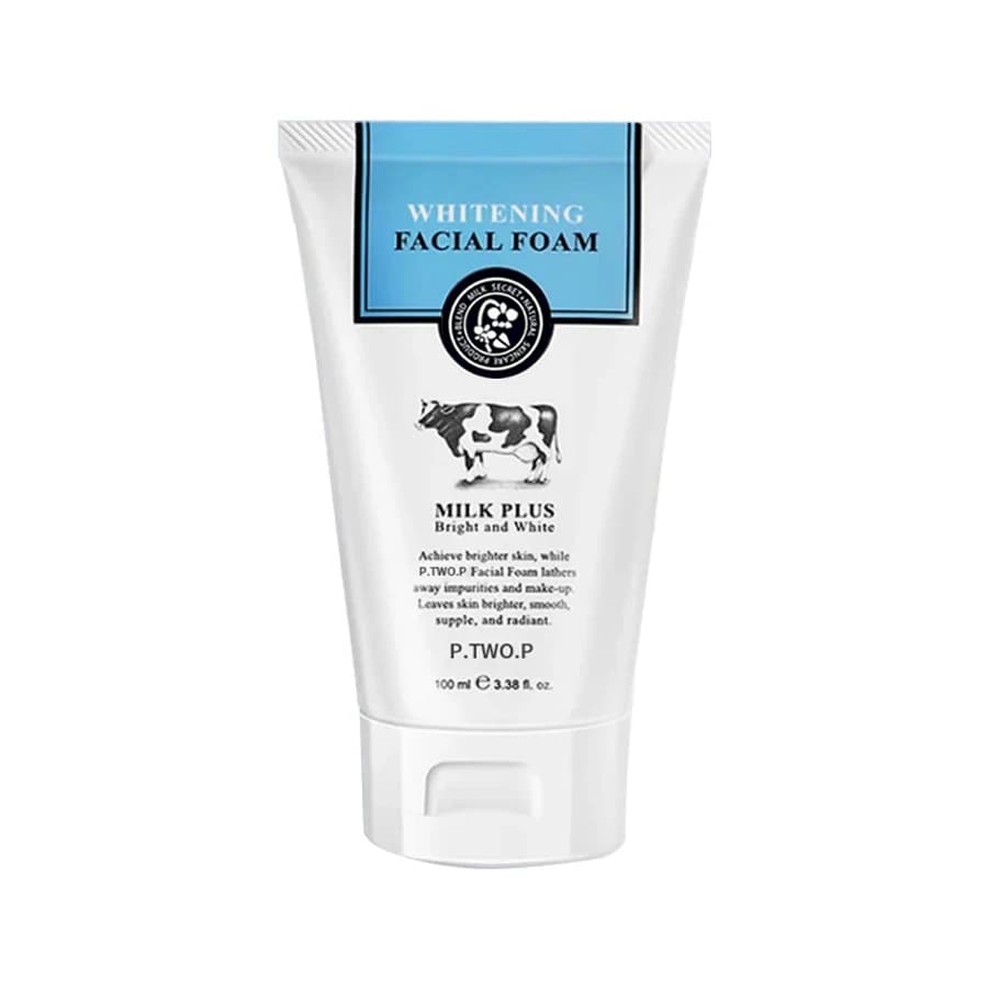 PTWOP blanchissant nettoyant pour le visage mousse hydratant en profondeur nettoyant acné lait contr
