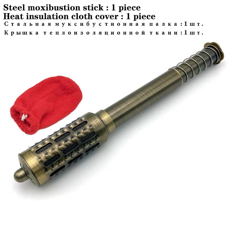 Rouleau de Moxibustion de haute qualité, brûleur à main, thérapie Moxa, masseur méridien rotatif et 