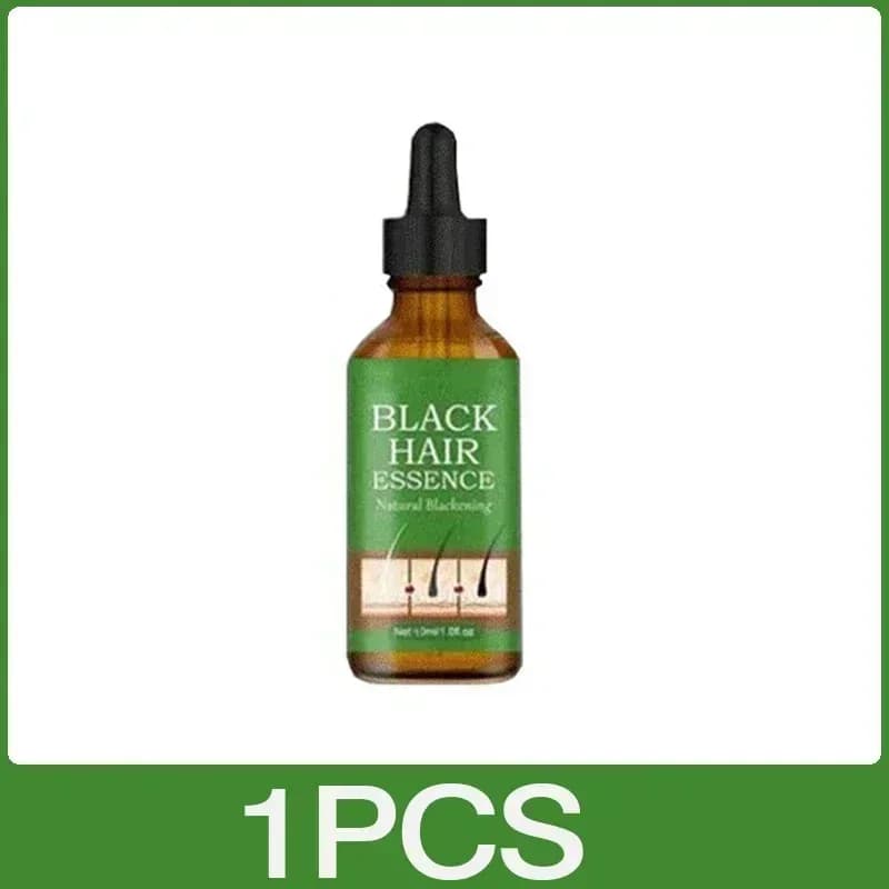 Sérum liquide de traitement des cheveux gris et blancs pour hommes et femmes, réparation de document