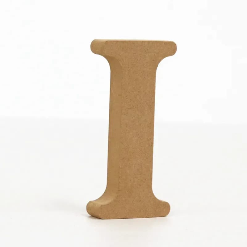 26 lettres de l'alphabet en bois, bricolage artisanal, lettres décoratives tridimensionnelles, décor