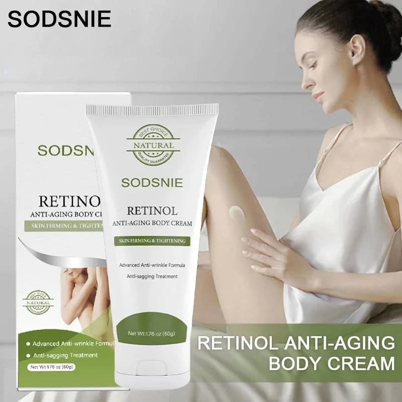 Crème pour le corps Anti-Cellulite au rétinol, Anti-vieillissement au collagène, améliore l'affaisse