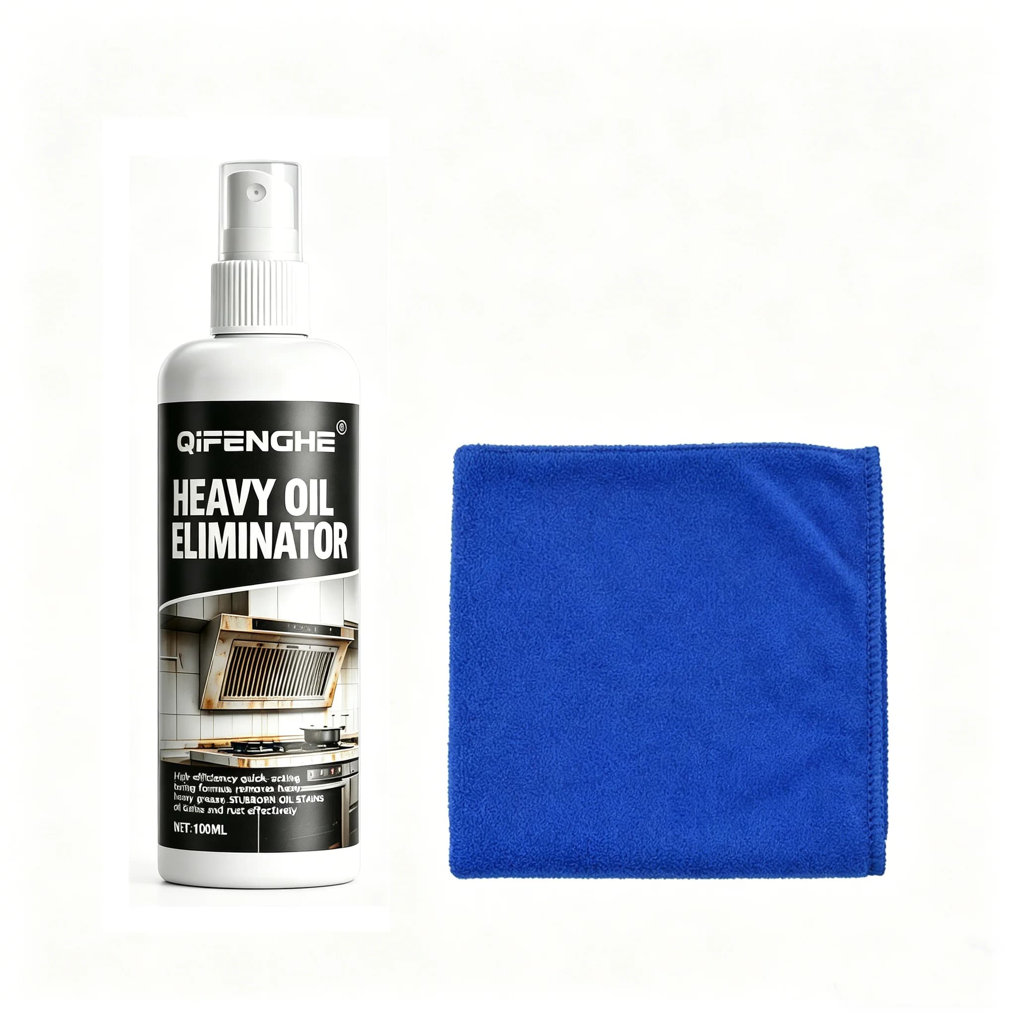 Spray dégraissant puissant pour barbecue, éliminateur de graisse, adapté au nettoyage des taches sur