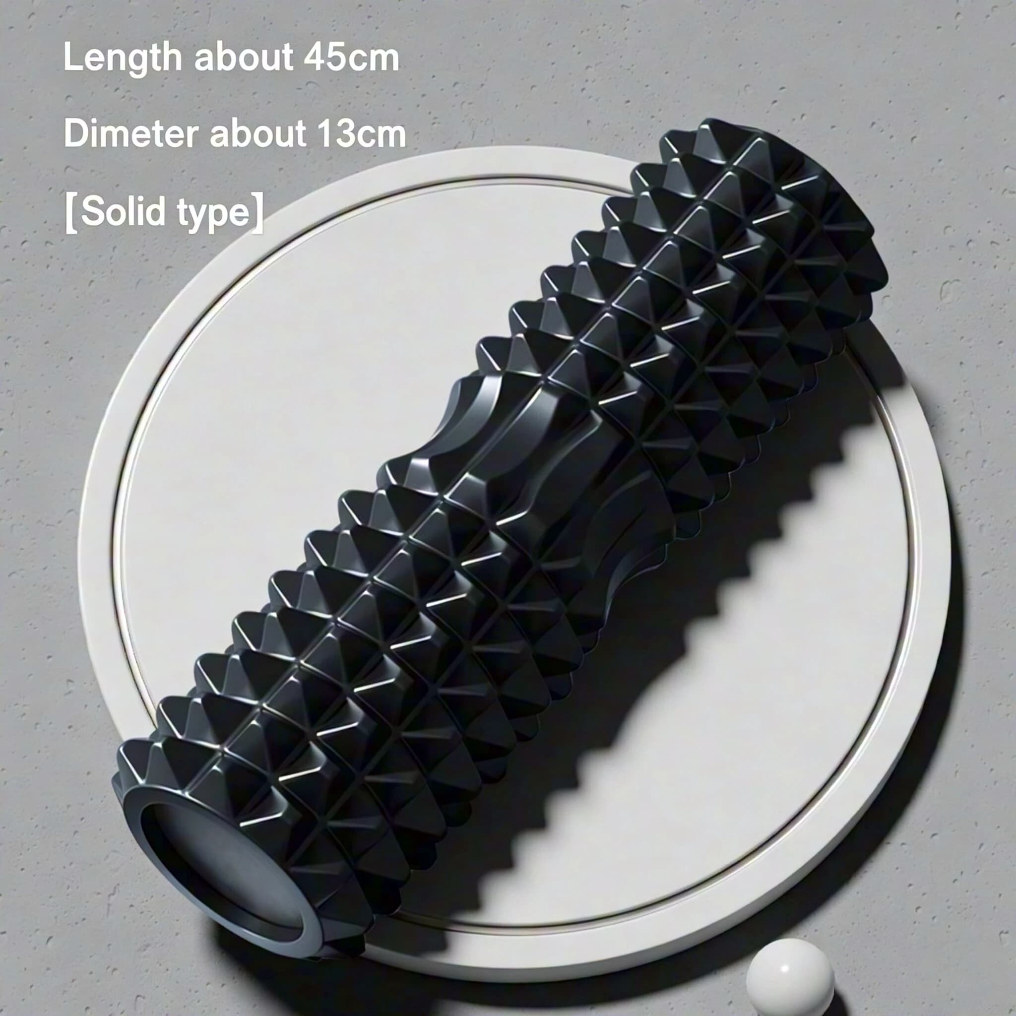 Rouleau en mousse de 45 cm pour massage des tissus profonds, libération myofasciale, soulagement des
