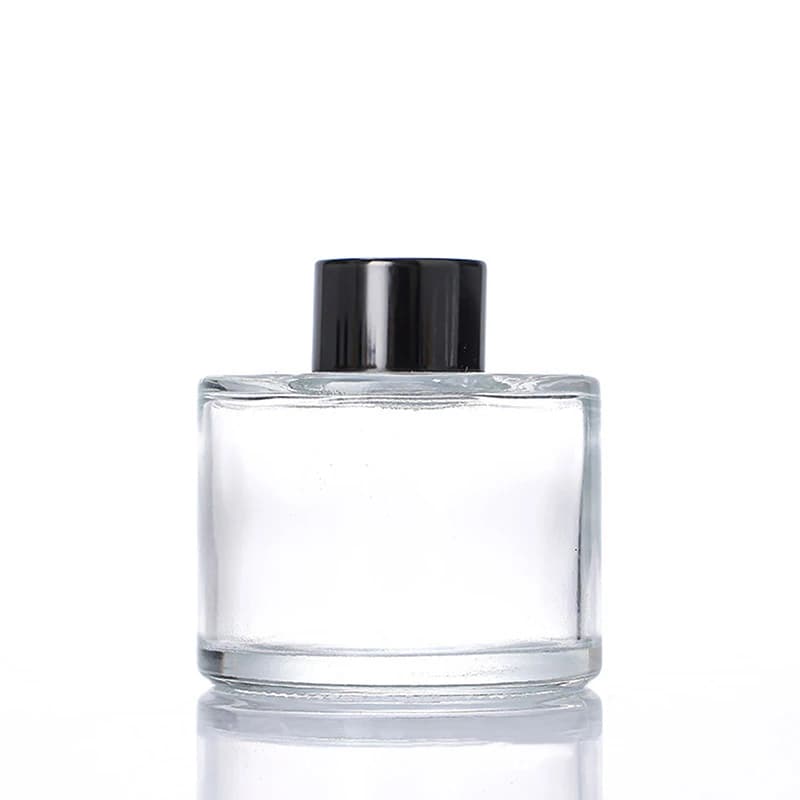 Bouteille vide en verre d'aromathérapie de 150ml, diffuseur de parfum en rotin pour l'intérieur de l