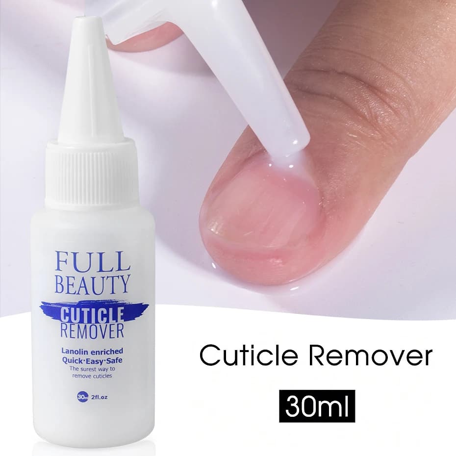 Dissolvant de cuticules pour ongles, adoucissant, liquide, exfoliant, traitement à l'huile, manucure