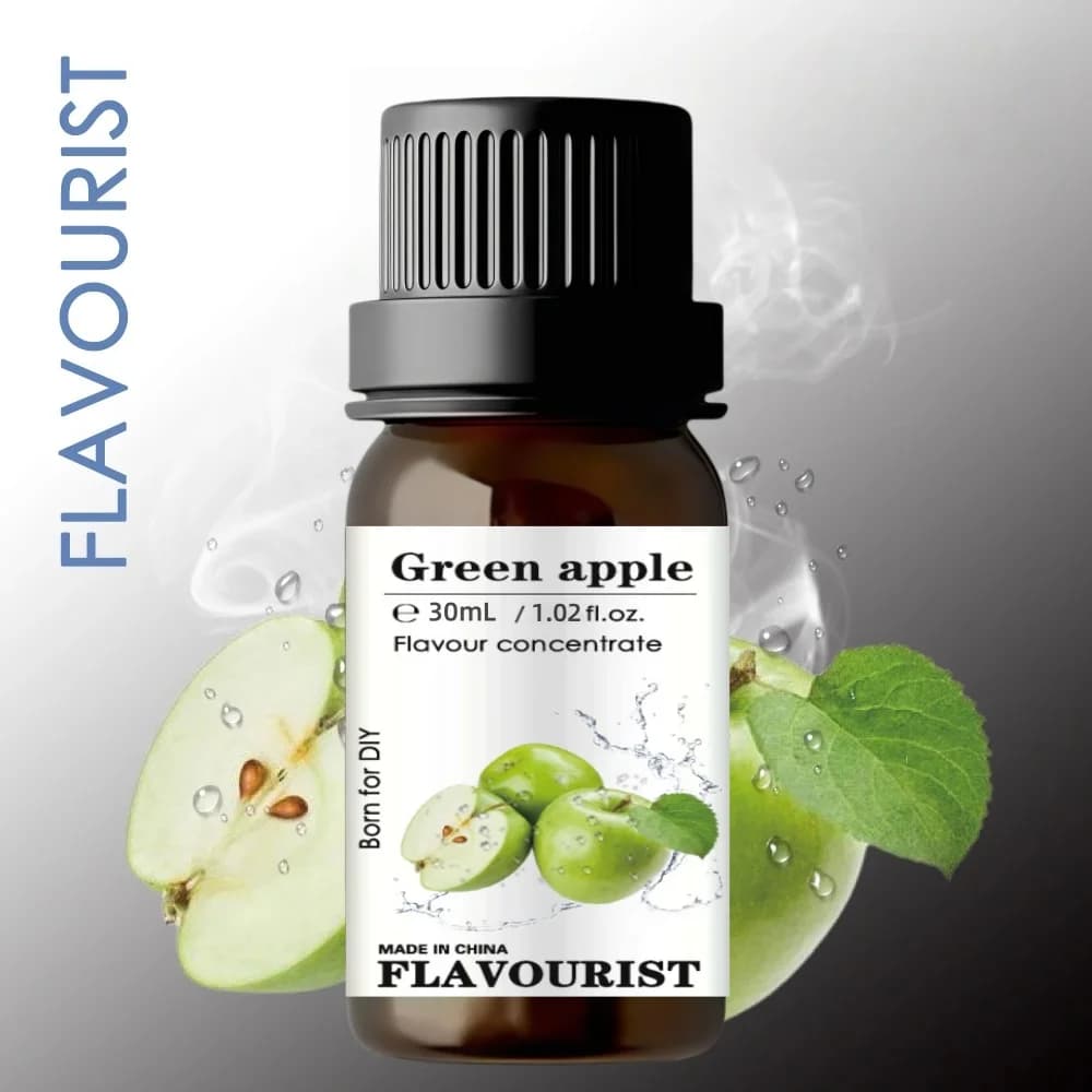 Aromatiste saveur verte concentré saveur de fruit arôme huile d'essence bricolage Wape E parfum Esse