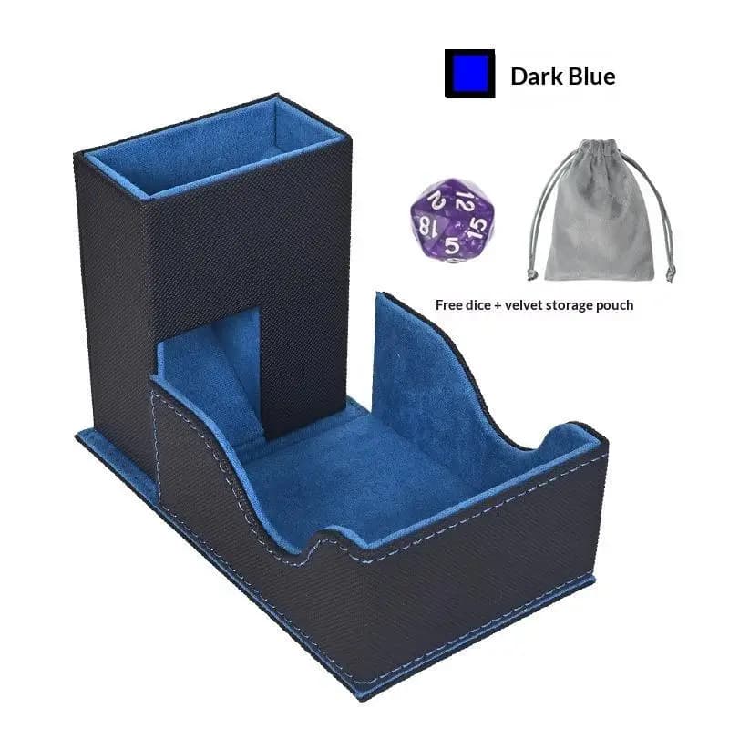 Tour de dés pliable et portable (1 pièce) avec sac de rangement – Outil anti-triche pour les soirées