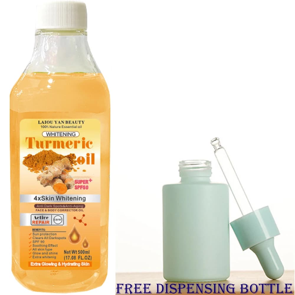Huile essentielle de curcuma pour hommes et femmes, sérum anti-déformable, blanchissant, hydratant, 