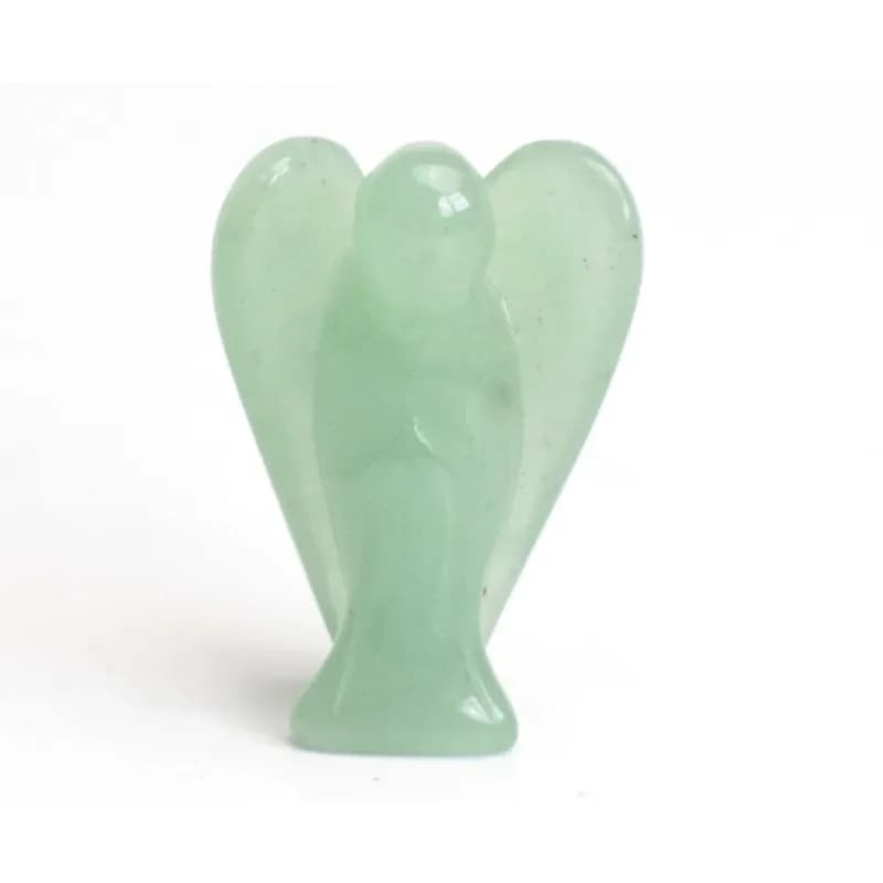 Figurine d'ange gardien de 1.5 pouces, ornements en cristal de guérison naturelle, décor de salle en