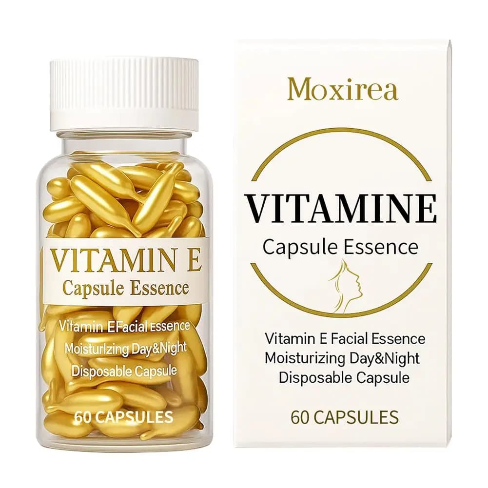 Capsules de sérum à la vitamine E, capsules d'essence à usage unique, soin hydratant et nourrissant 