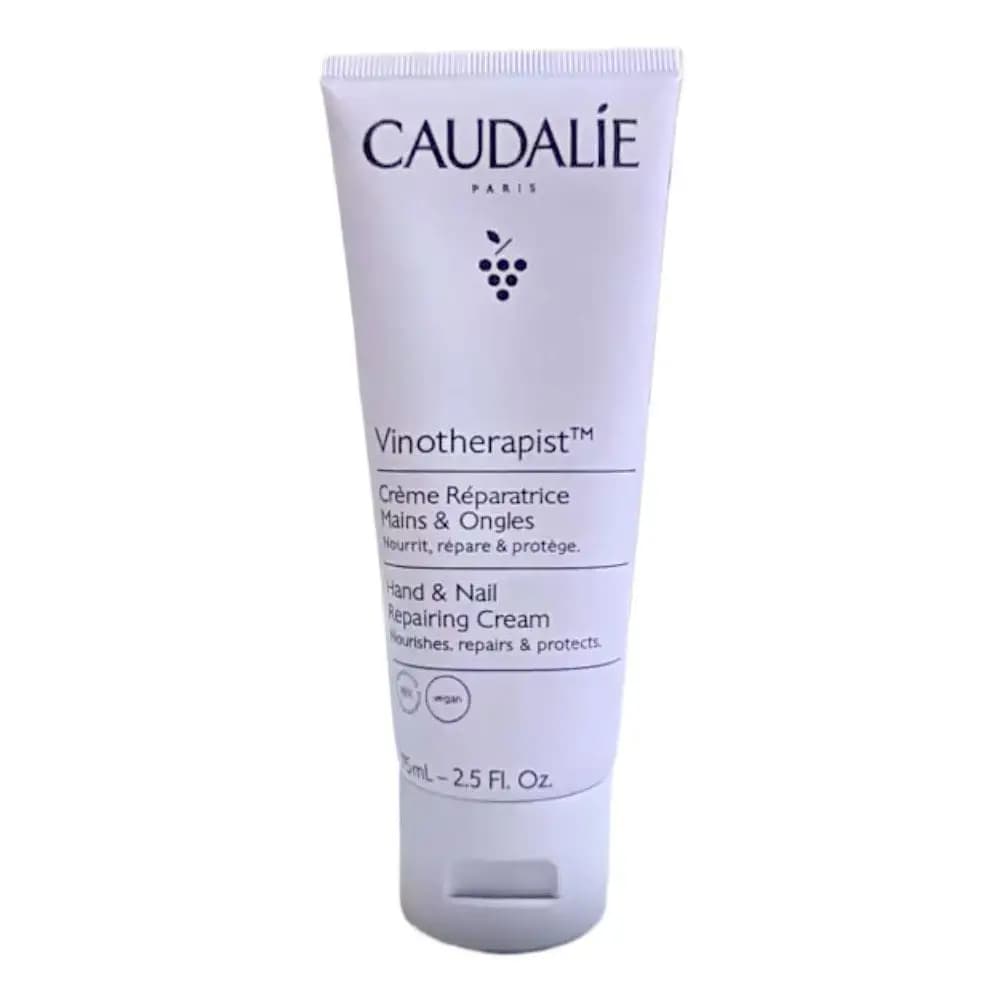 Crème réparatrice pour les mains aux pépins de raisin Caudalie, au beurre de karité et à l'huile de