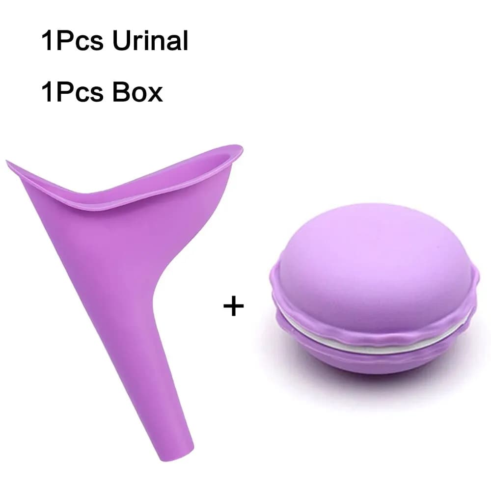 Urinoir Portable pour femmes, voyage en plein air, Camping, entonnoir, dispositif d'urination avec b