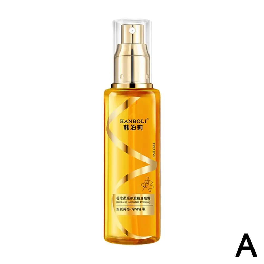 Spray d'huile capillaire inoffensif, 2 pièces, Spray pour cheveux bouclés, hydratant, nourrissant, s