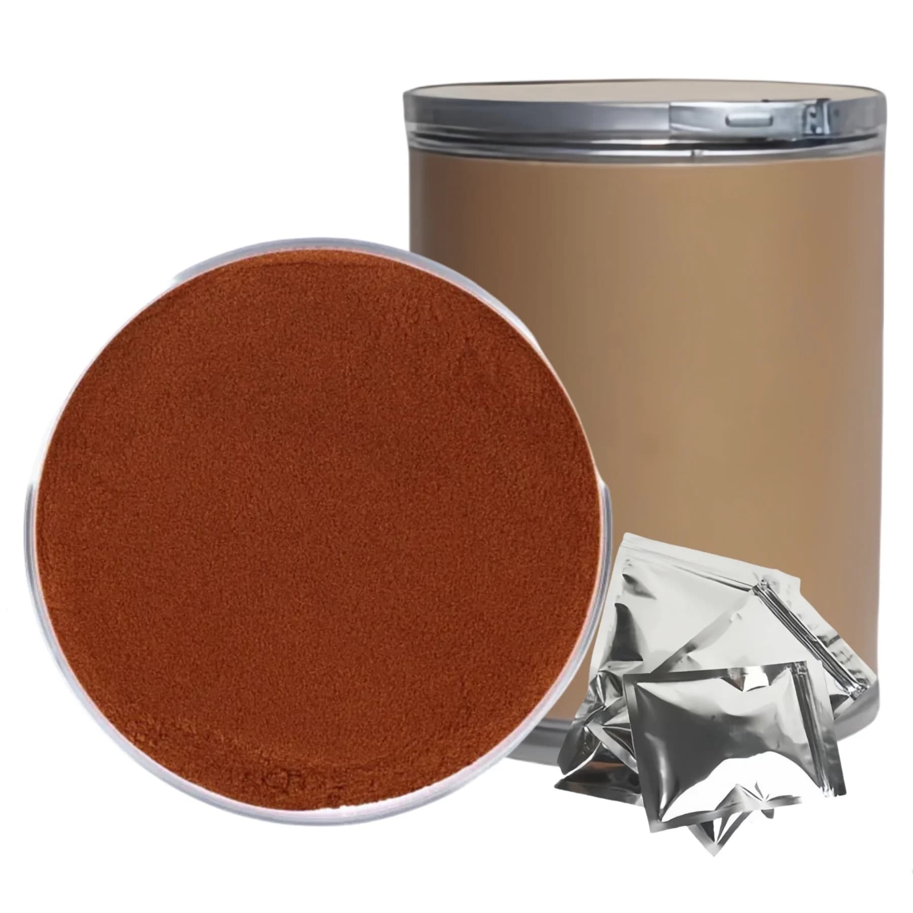Poudre d'acide Fulvic de qualité médicale, 100% soluble dans l'eau, engrais Folar organique, acide F