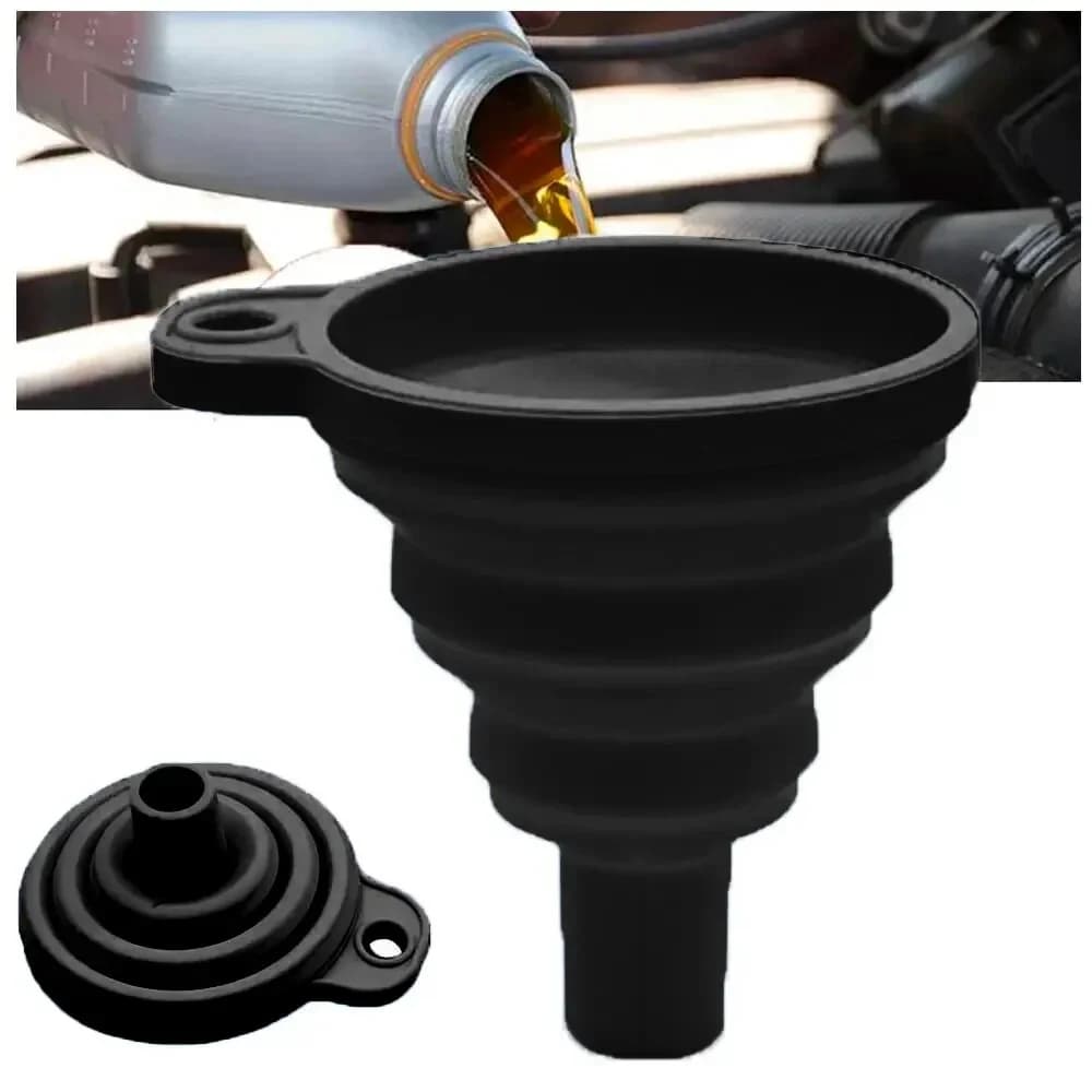 Entonnoir à tige longue pour voiture, outils de remplissage d'huile et de carburant, entonnoir d'hui