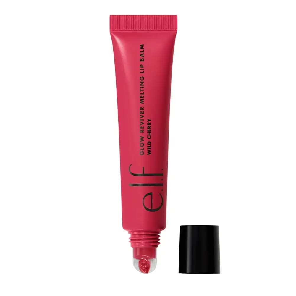 Huile à lèvres revitalisante ELF Glow Reviver, base de gloss pour des lèvres hydratées et nourries, 