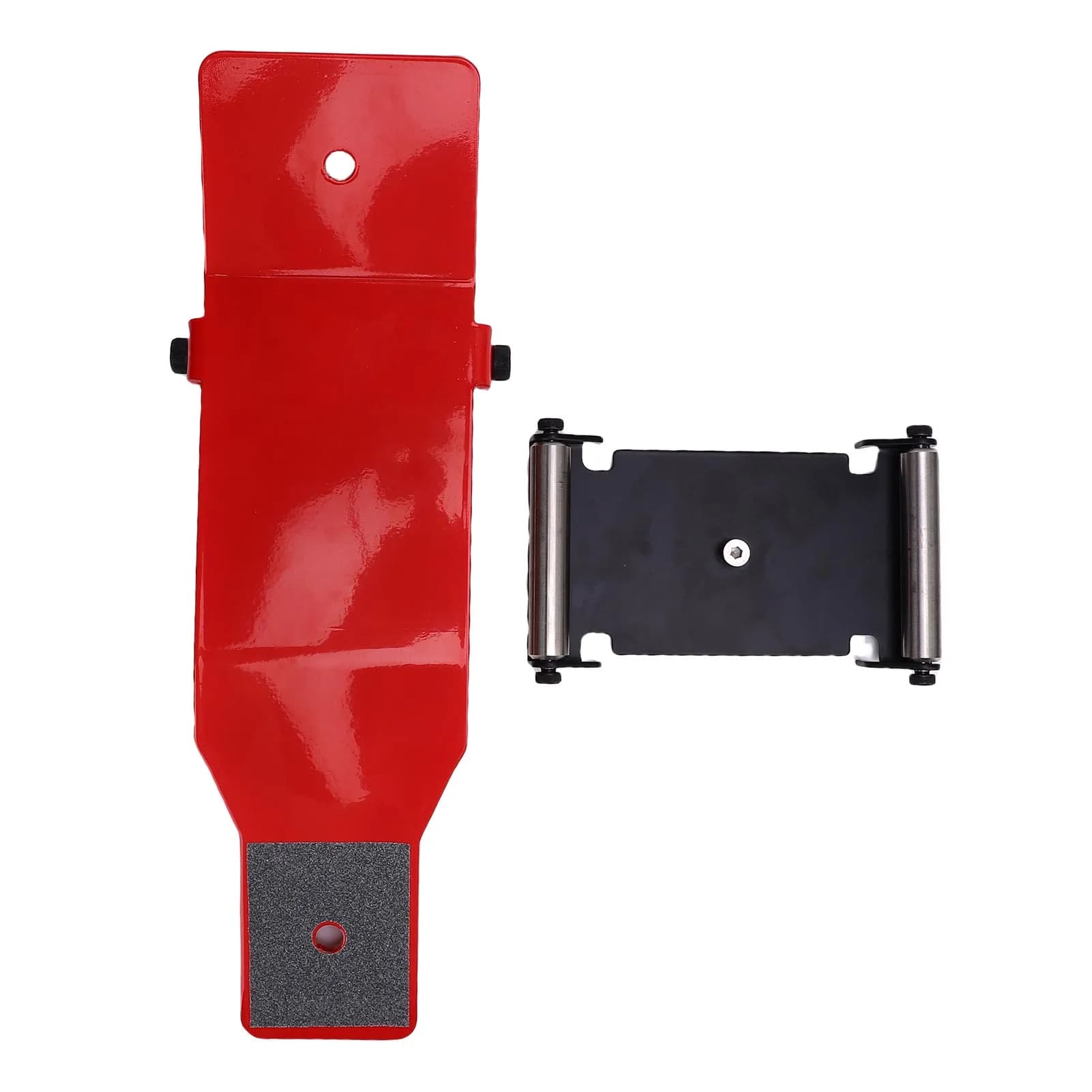 Outil de levage de pneus portable avec plaque à roulettes, outil de levage de pneus robuste pour voi