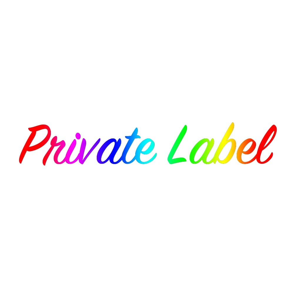 Composition sur le logo personnalisé de cosmétiques de maquillage de coût de marque privée