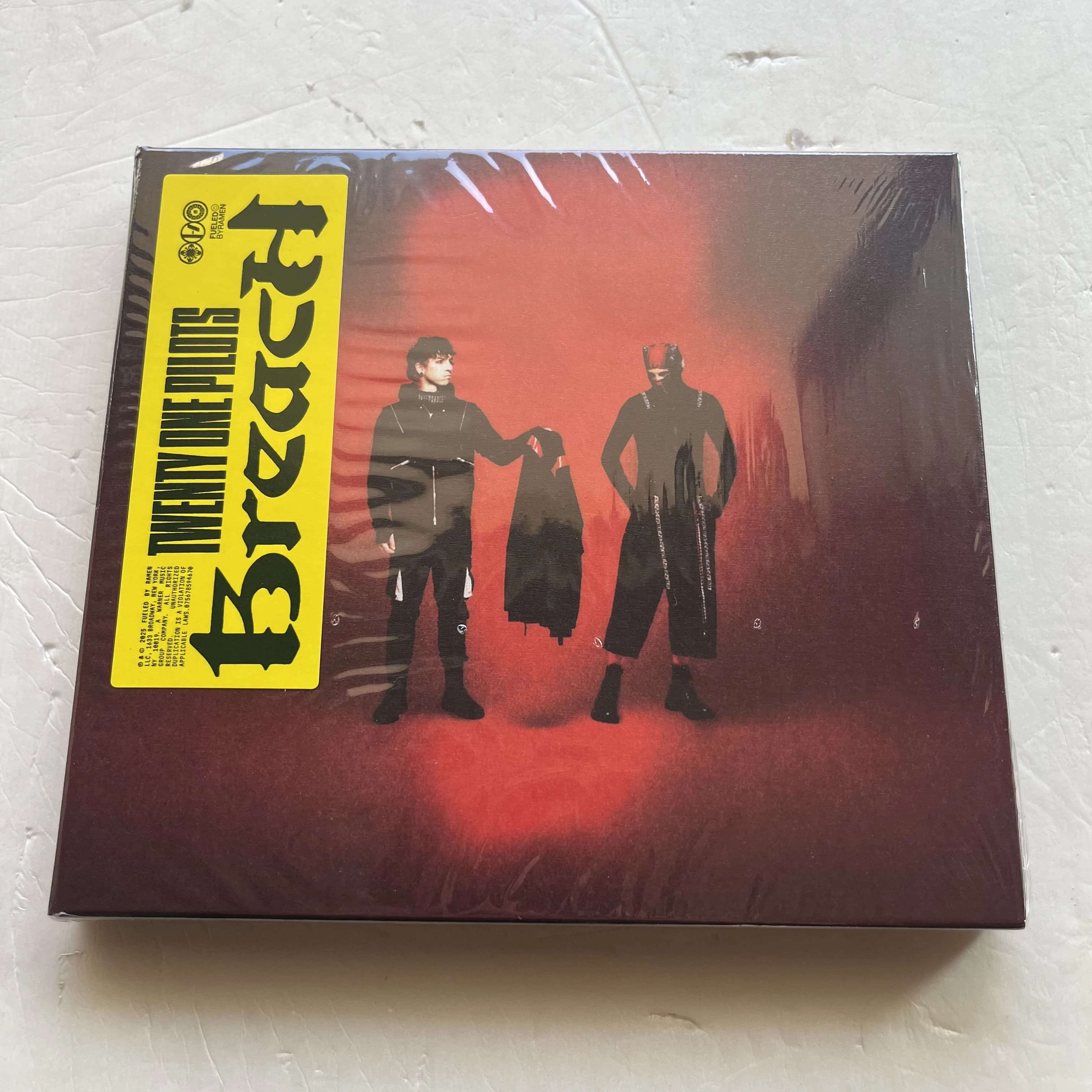 Rock Twenty One Pilots Tyler Joseph CD musical Breach Album Rawfear Disque musical Cosplay Walkman M