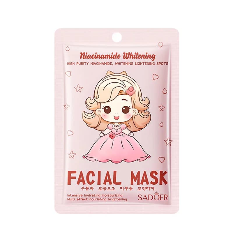 10 pièces SADOER acide hyaluronique collagène masque Facial soins de la peau hydratant masques facia