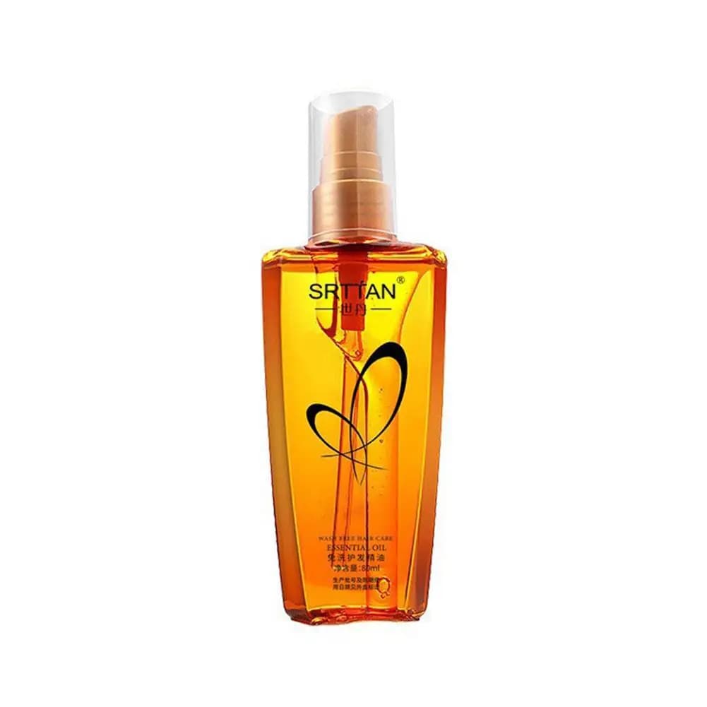 Sérum capillaire à l'huile d'argan marocaine, brume d'huile légère pour pointes fourchues, cheveux c